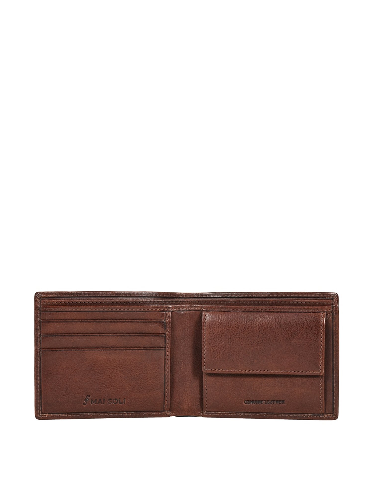 Mai Soli Vintage Leather Bi-Fold Wallet for Men