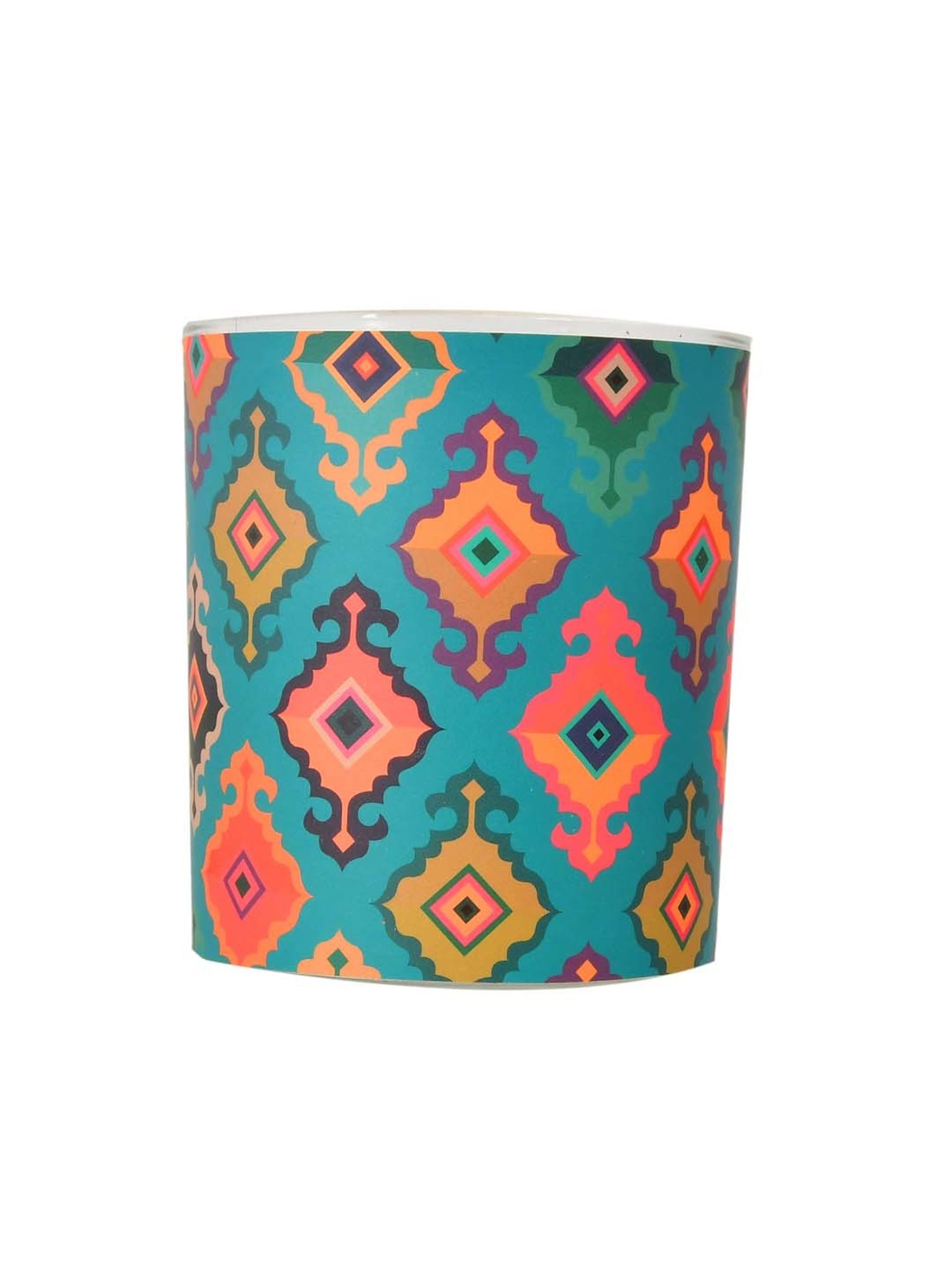 Lidded Glass Jar Crackling Wooden Wick Teak and Moss Candle - Nature's Wick