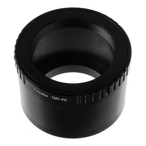 Fotodiox Lens Mount Adapter - T-Mount (T / T-2) Screw Mount SLR Lens to Fujifilm X-Series Mirrorless Camera Body