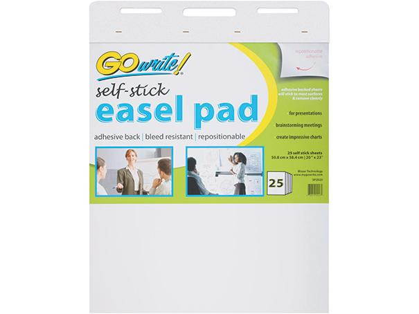 Gowrite Self-Stick Easel Pads