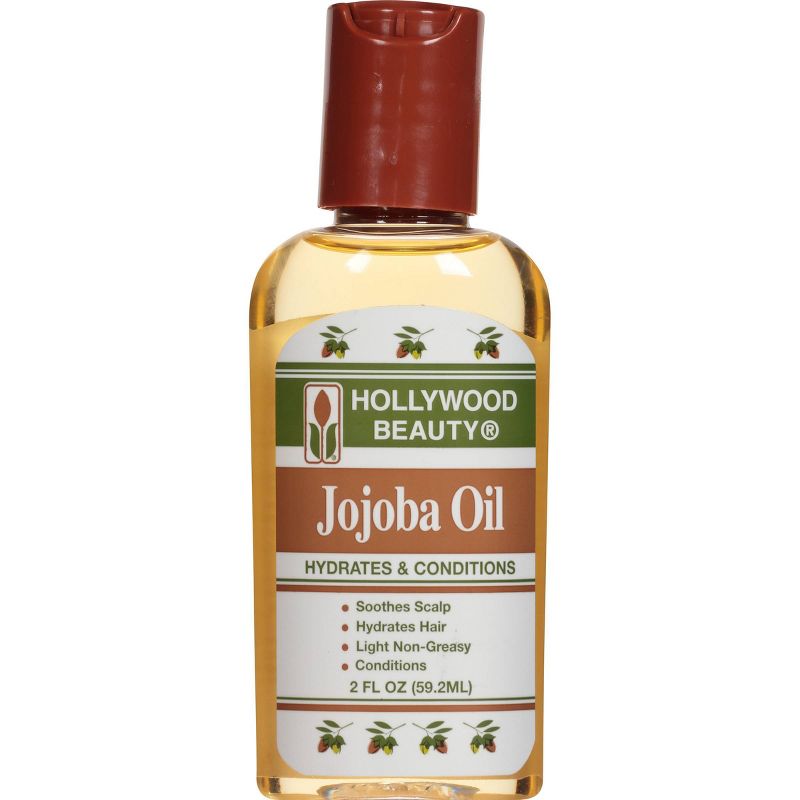 Hollywood Beauty Jojoba Hair Oil - 2 fl oz