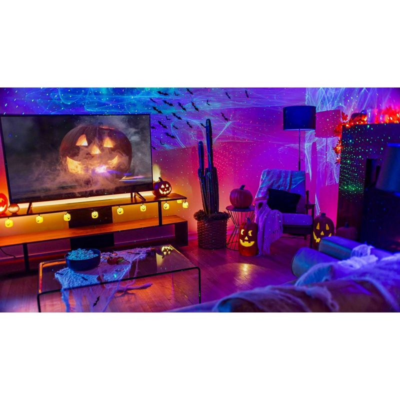 LED Sky Lite and Laser Star Galaxy Projector Blue - BlissLights