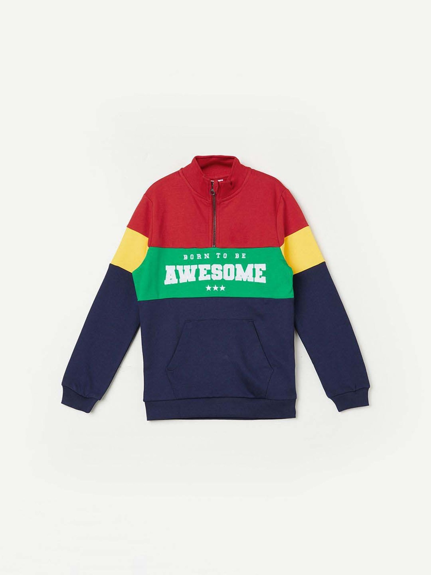 Fame Forever by Lifestyle Kids Multicolor Cotton Printed Full Sleeves Sweatshirt