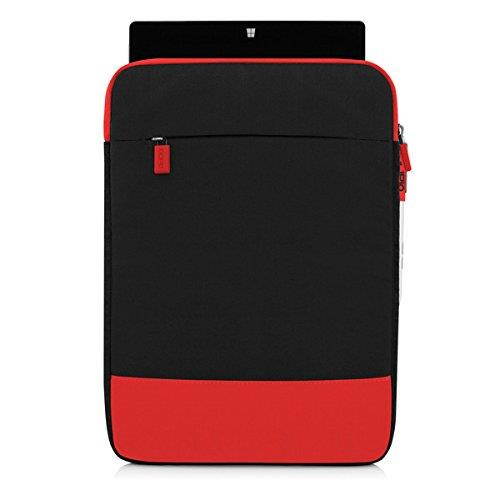 Incipio Asher Nylon Protective Sleeve Case For Microsoft Surface 3 Red Black