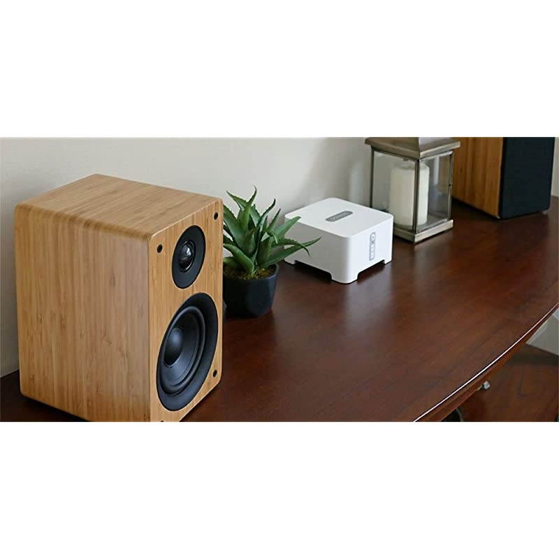 M24 Powered Speakers (Pair) (Real Bamboo)