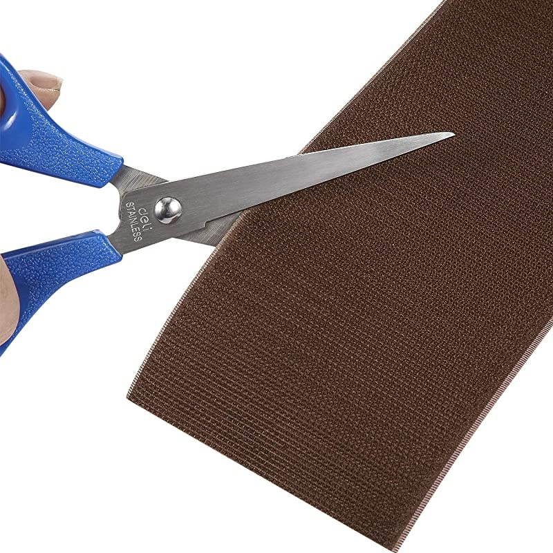 Floor Strip Cord Cover Grip Floor Protector Carpet Management Hold Cords in Place Keep s Organized Protect Cords and Prevent a Trip Hazard 3 Inch x 10 Feet 20 Feet Brown