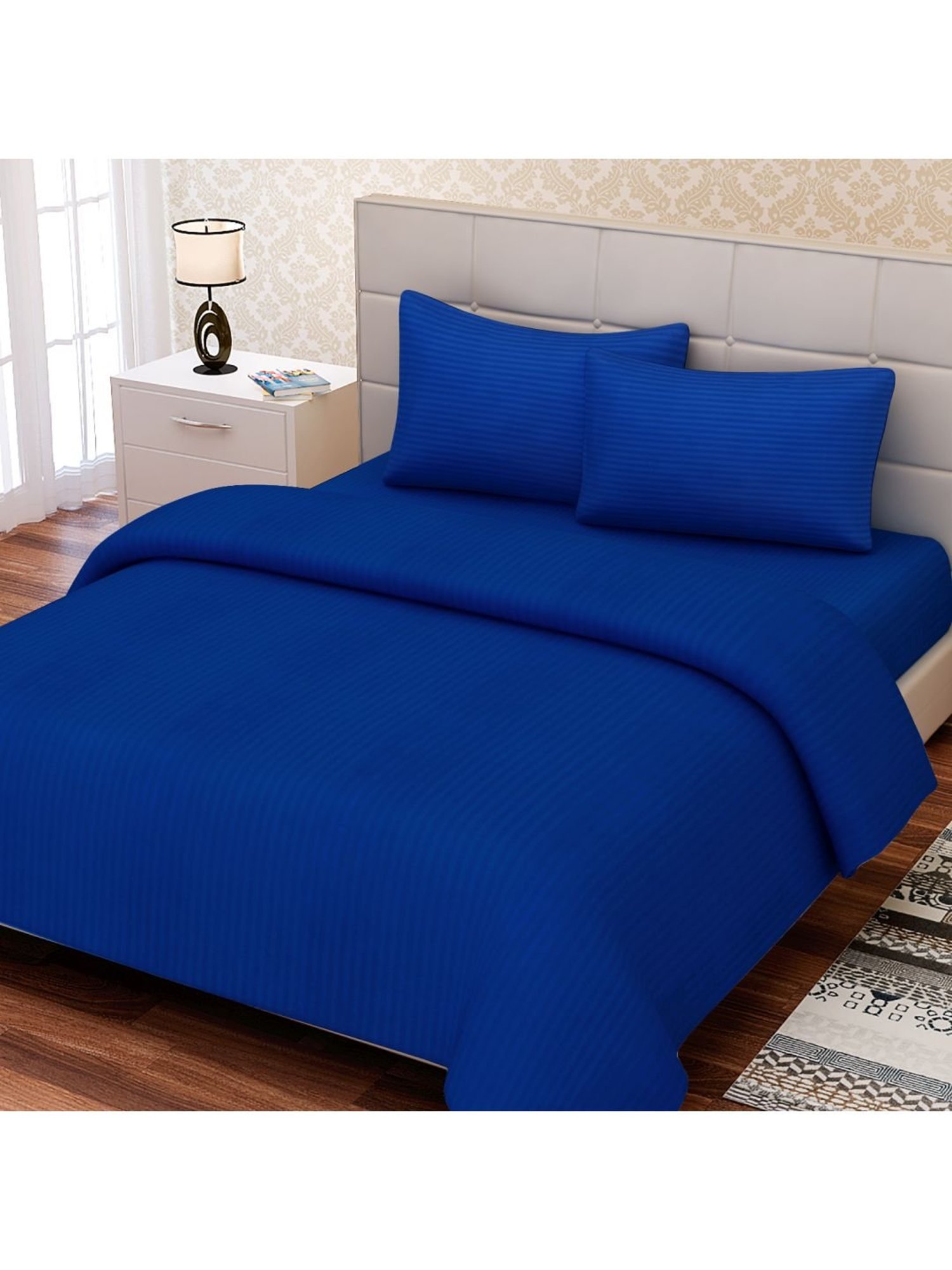 SEJ by Nisha Gupta Blue Bed Sheet Sets