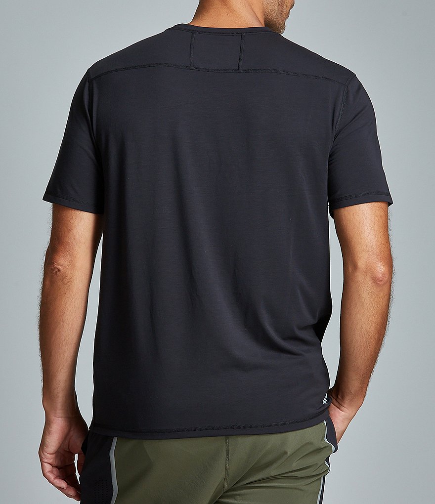 Short Sleeve Camper Print Sportshirt