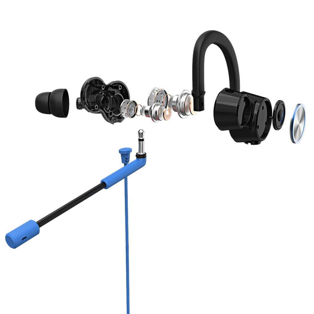 V6 Gaming Headset Vibration Games Headphone with Mic Stereo Bass PC Earphones