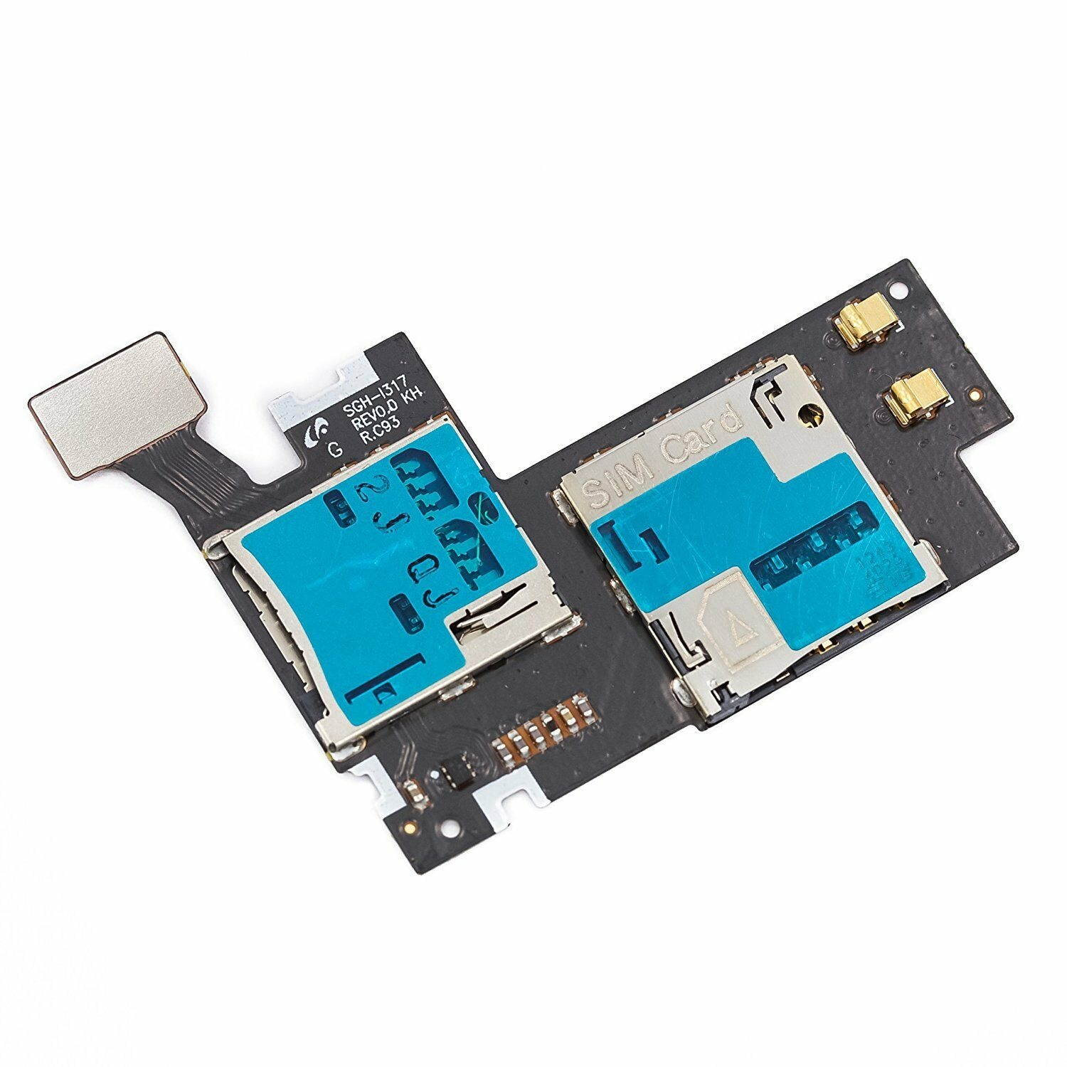 OEM New Micro SD SIM Card Reader Slot Tray For   Galaxy Note 2 i317 ATT