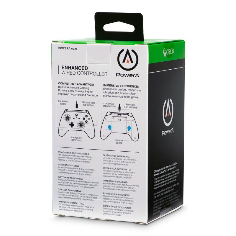 PowerA Enhanced Wired Controller for Xbox One/Series X - Cosmos Nebula