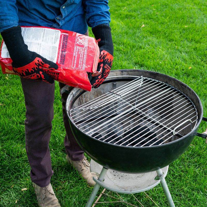 22" Rotating Grill Grate Black - BBQ Dragon