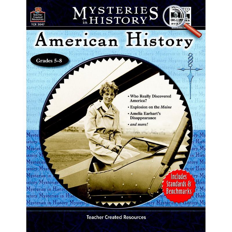 Teacher Created Resources Mysteries in History Series - American History Workbook