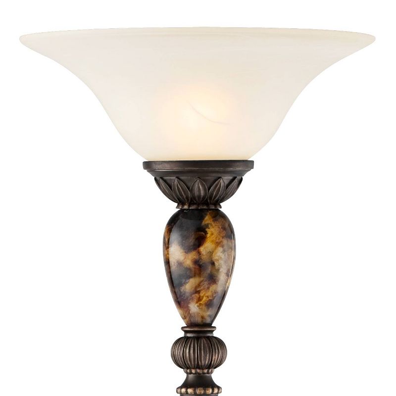 Kathy Ireland Mulholland 72" HIgh Tree Torchiere Floor Lamp