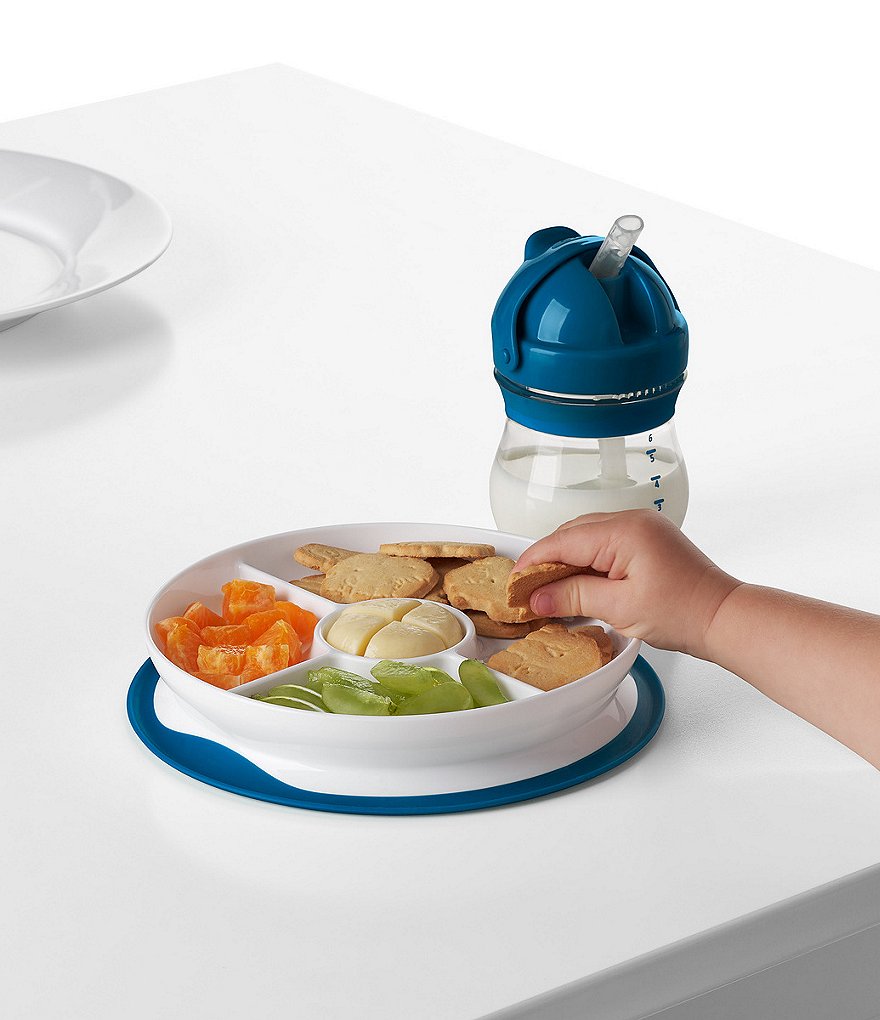 OXO Tot Stick & Stay Suction Divided Plate