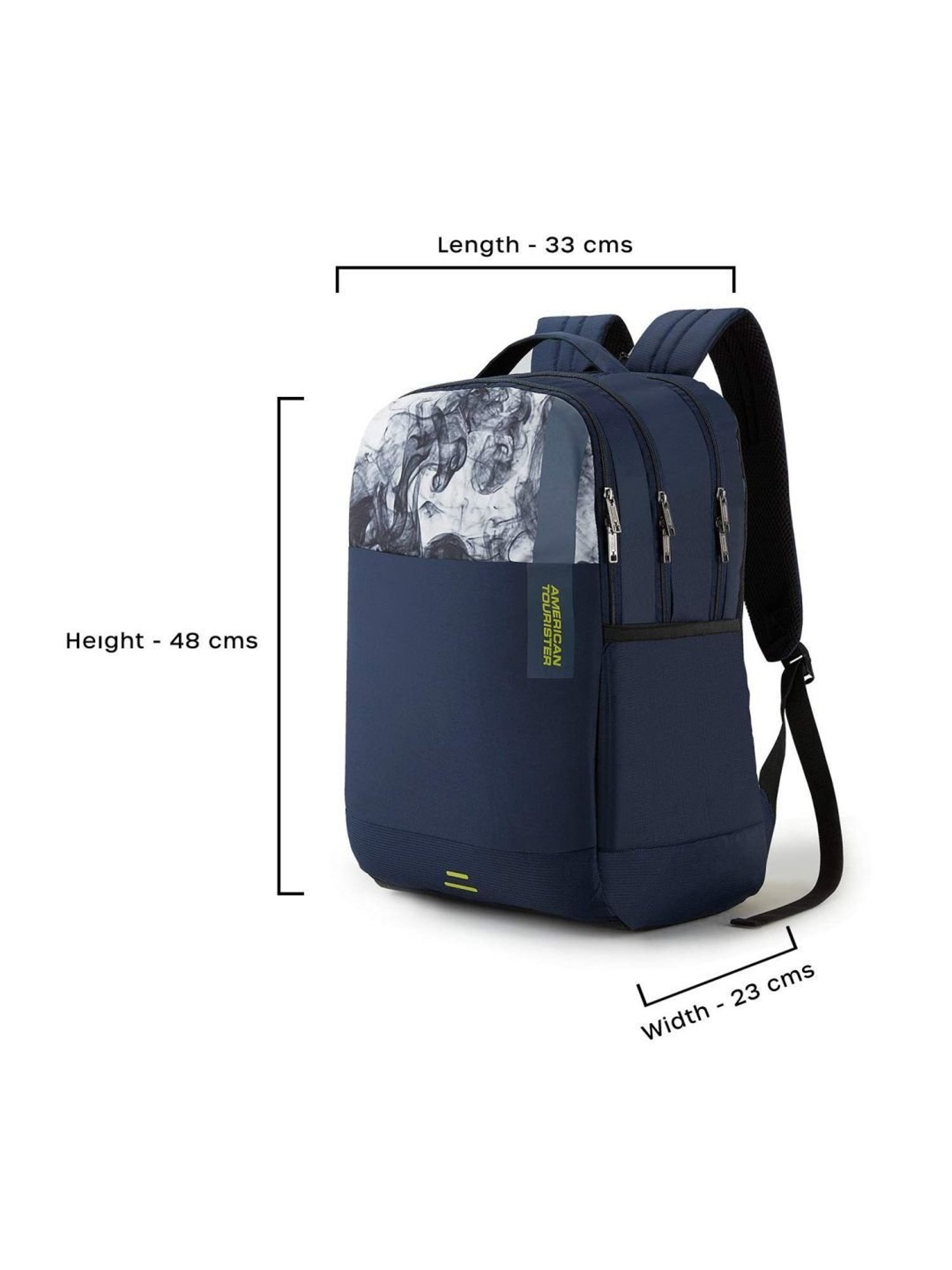 American Tourister Spin 29 Ltrs Navy Blue Medium Laptop Backpack