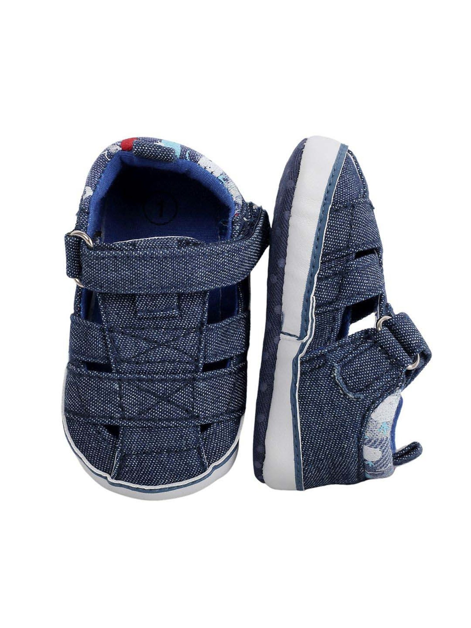 Baby Moo Kids Blue Casual Sandals