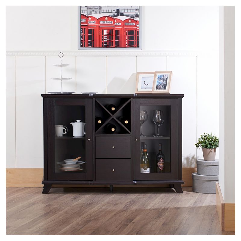 Antonette Transitional Multi-Storage Dining Buffet Cappuccino - HOMES: Inside + Out