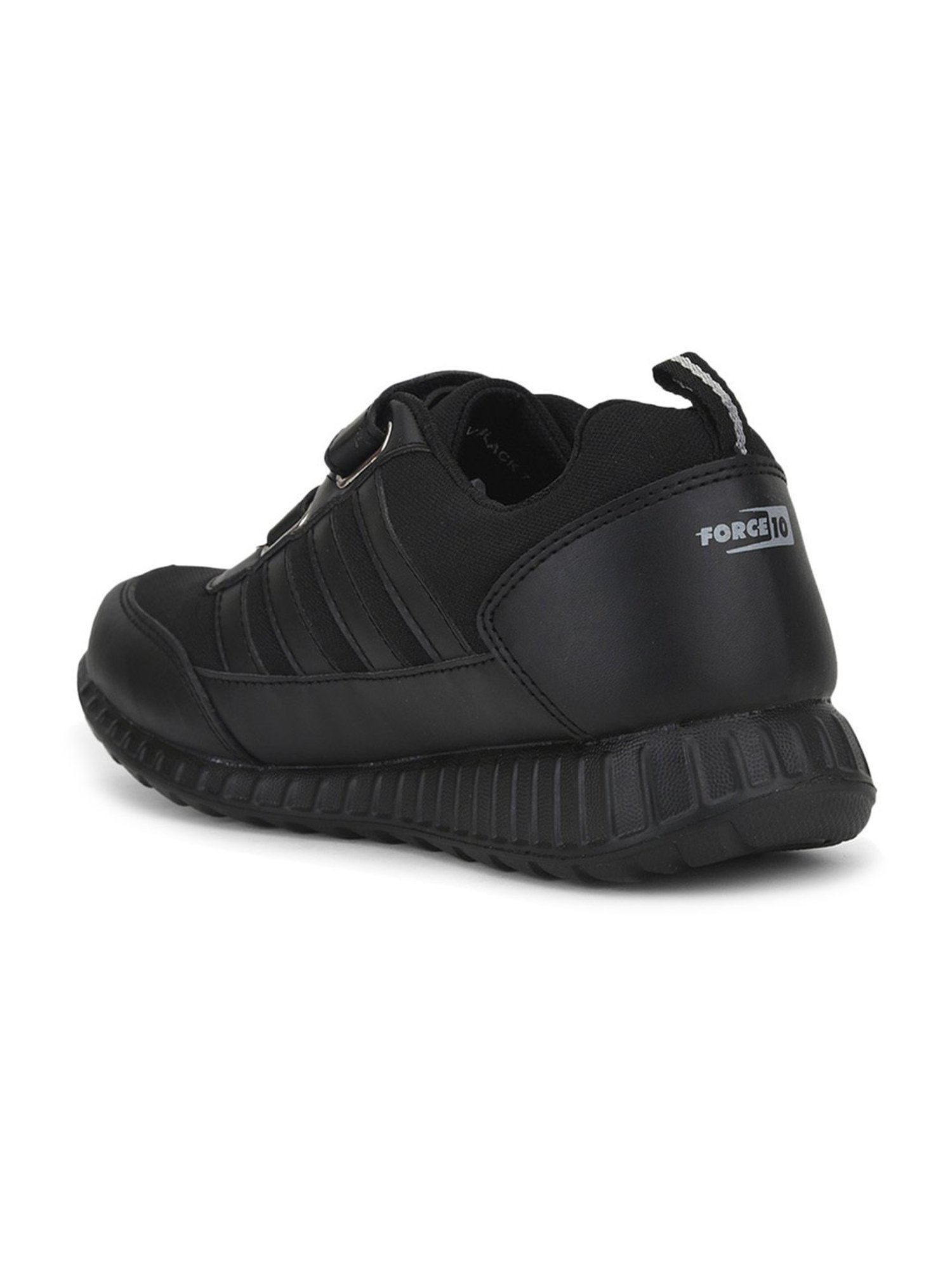 Liberty Kids Black Velcro Shoes