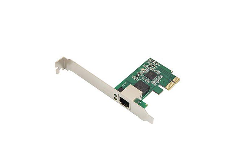 Syba 2.5 Gigabit Ethernet PCI Express PCI-E Network Controller Card 10/100/1000/25000 Mbps RJ45 LAN Adapter Converter for Desktop PC