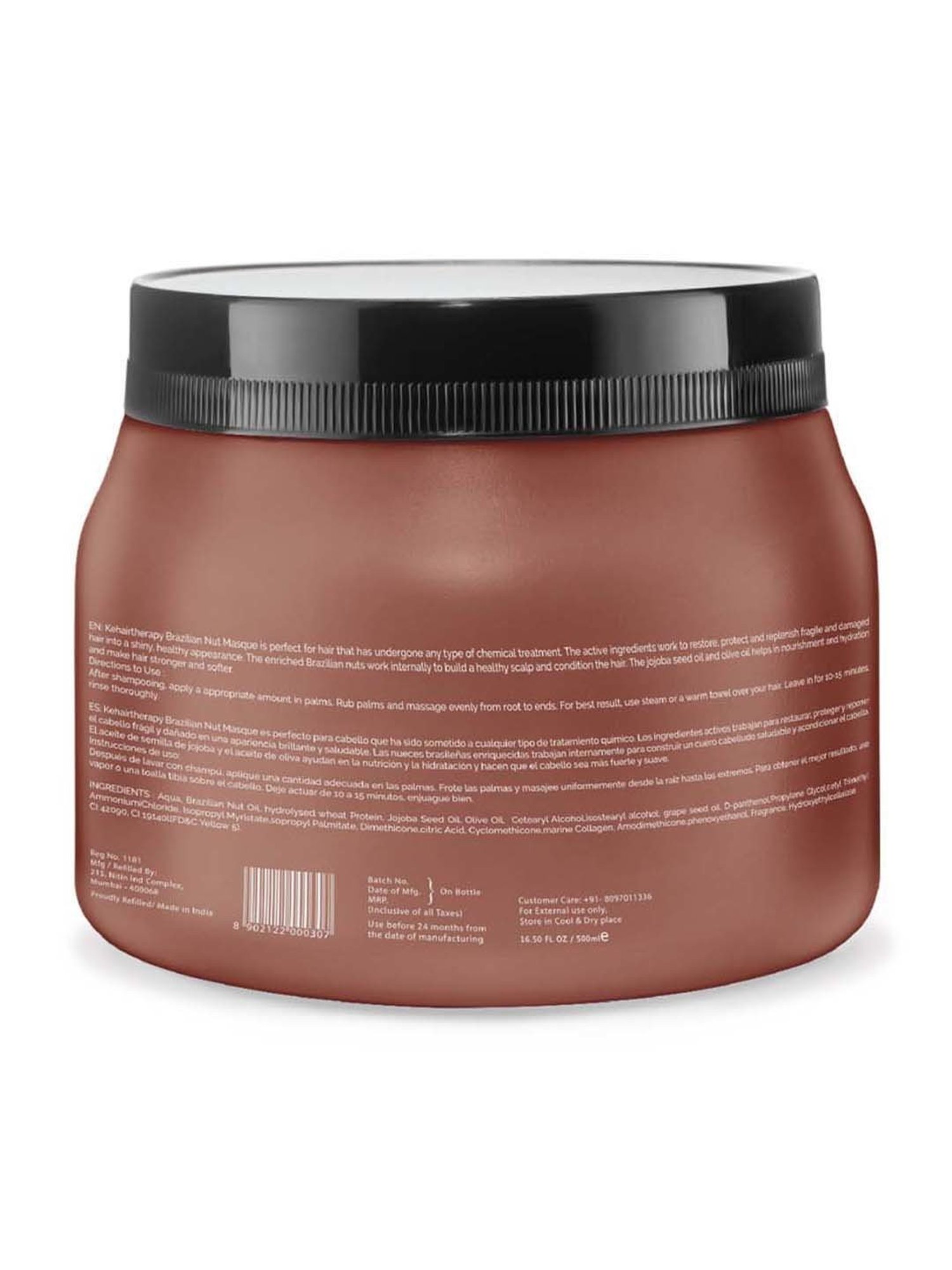 Richfeel Brahmi Intensive Repair Hair Pack - Pack of 4