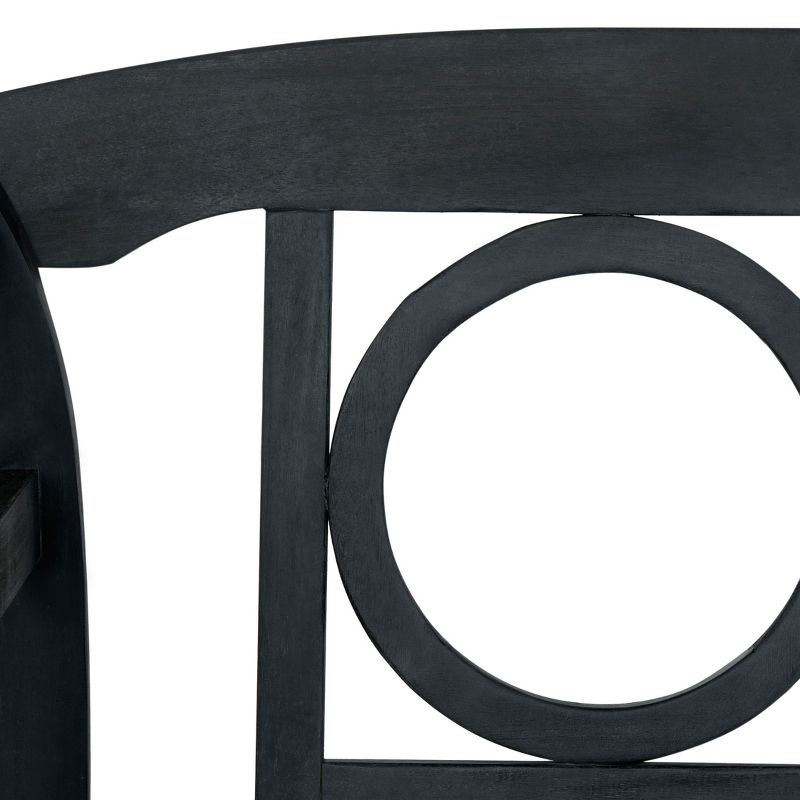 Wood Outdoor Bench in Natural Brown-Pemberly Row