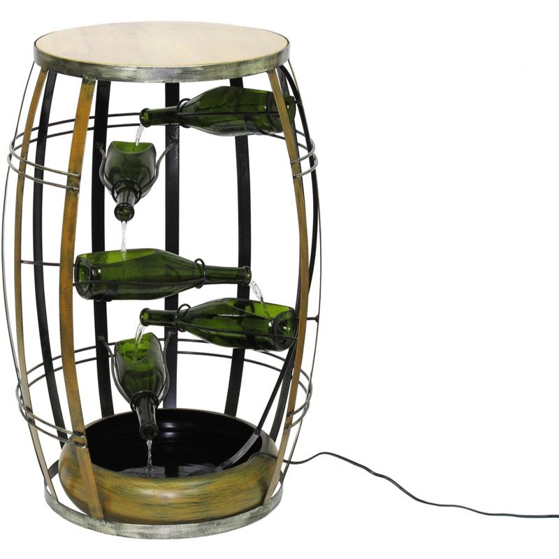 Aster High Bar Cabinet Light Wood - RST Brands