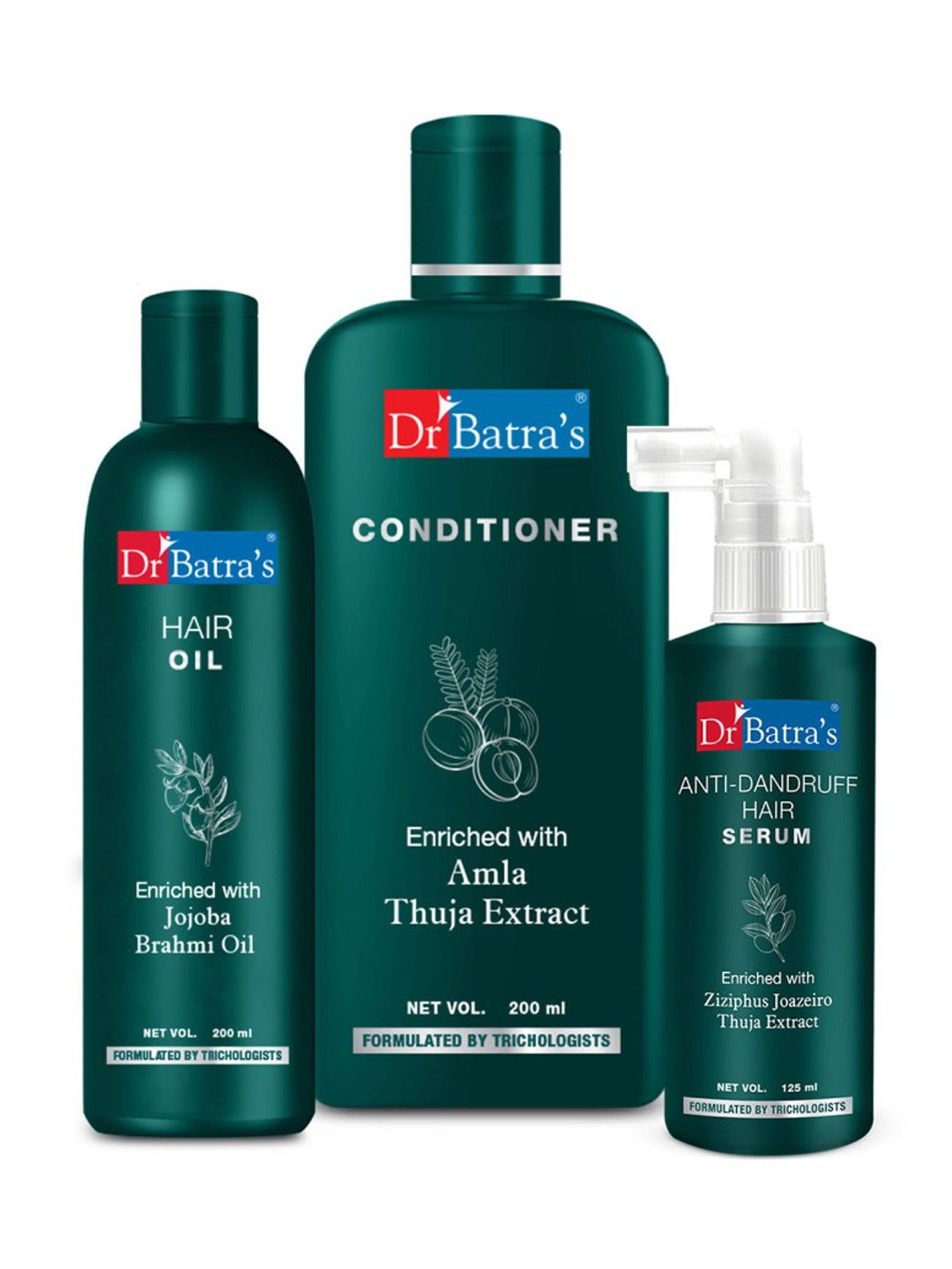 Dr. Batra's Anti Dandruff Hair Serum, Conditioner & Hair Oil