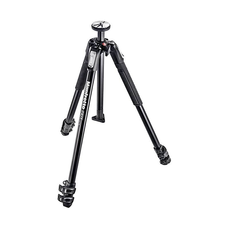 MT190X3 Aluminum 3Section Tripod Black