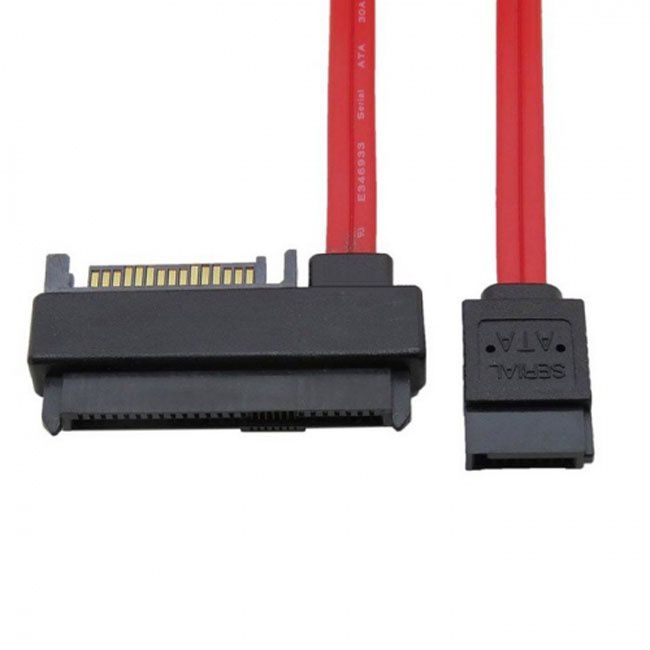 Cablecc  SFF-8482 SAS 29 Pin to 7 Pin SATA Hard Disk Drive Raid Cable with 15 Pin SATA Power Port