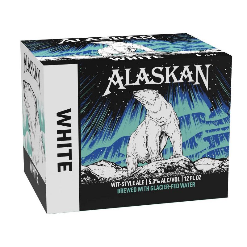 Alaskan White Ale Beer - 12pk/12 fl oz Bottles