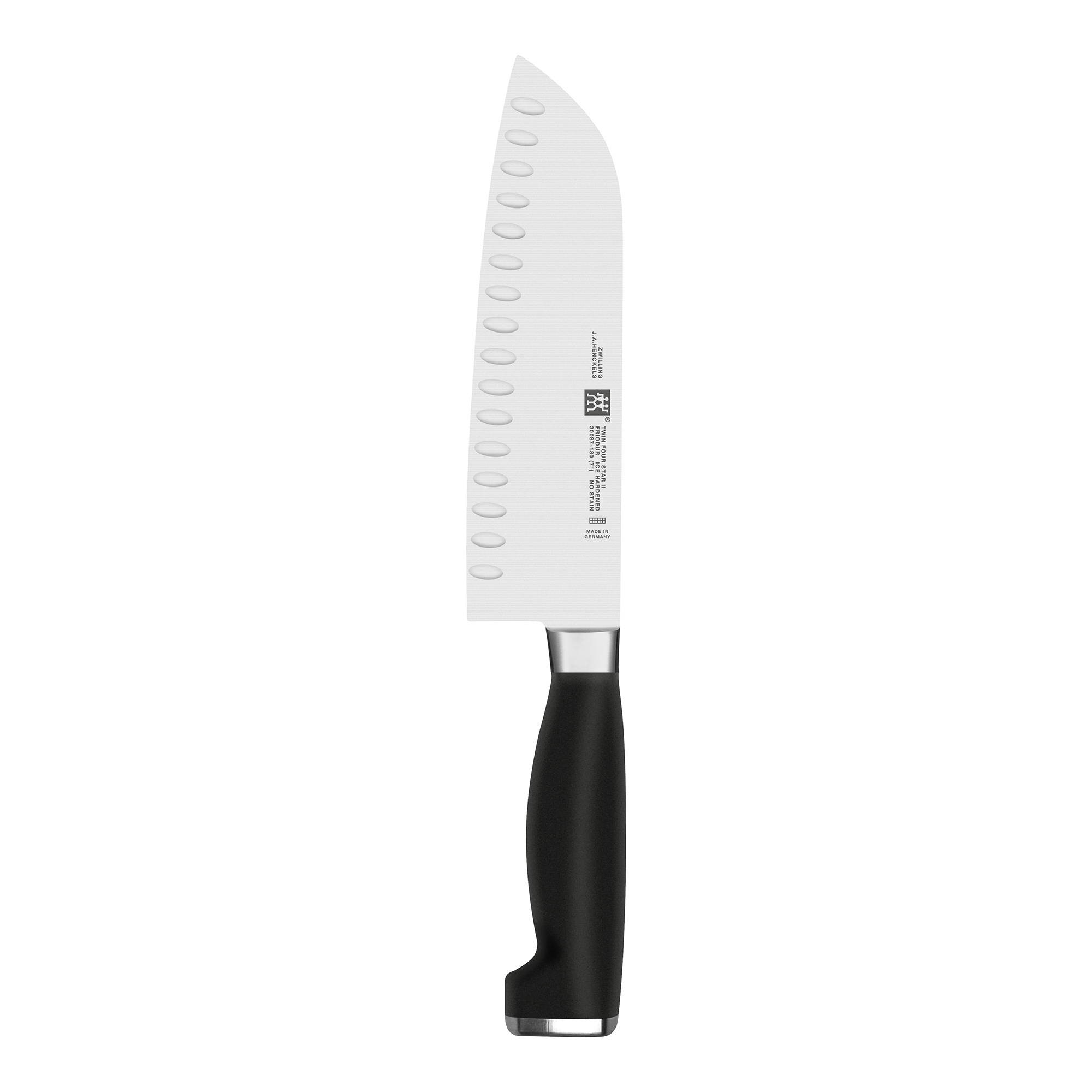 Henckels Four Star II - 7" Santoku Hollow Edge Knife