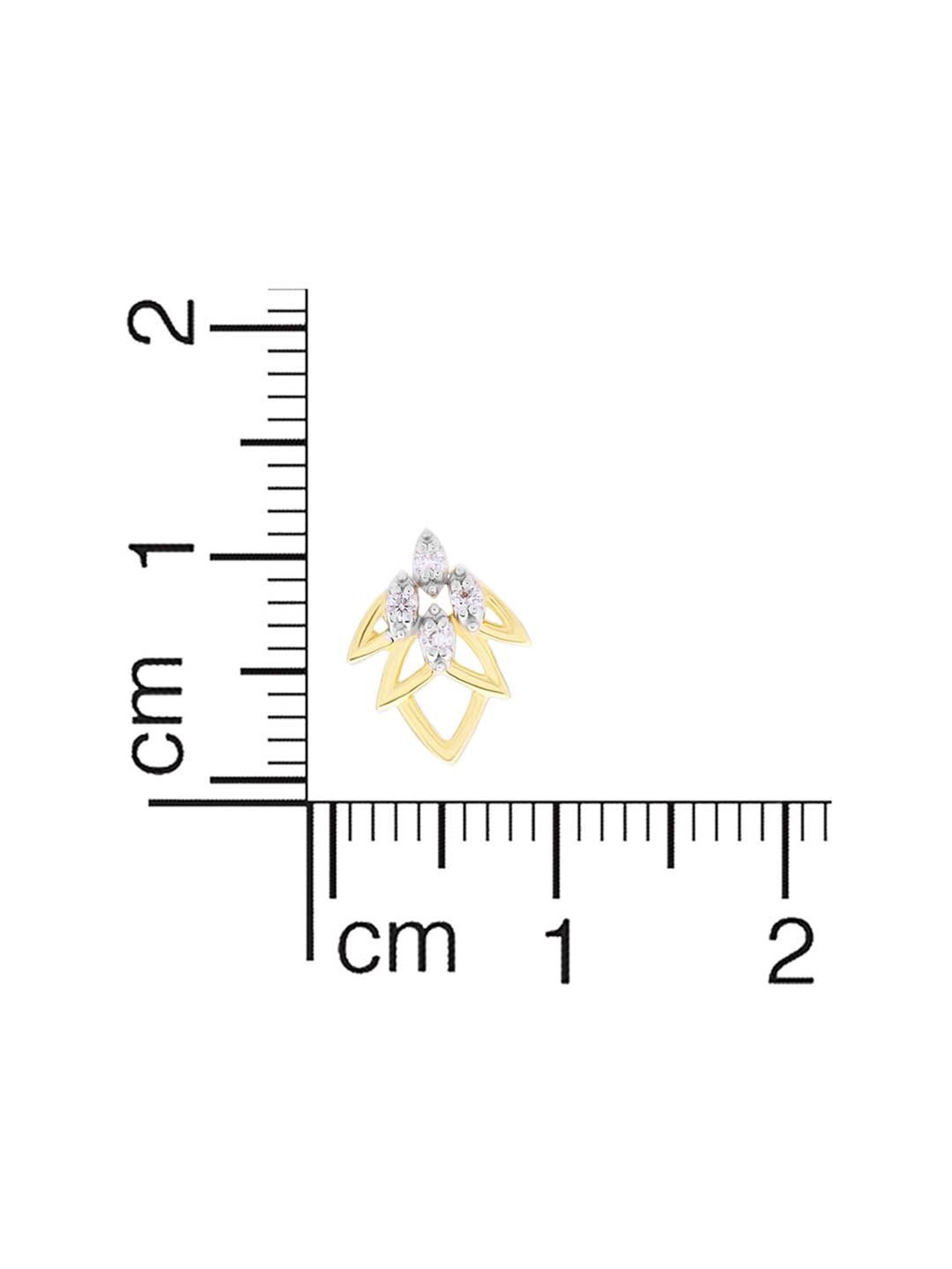 Waman Hari Pethe Jewellers 18k Gold & Diamond Earrings for Women