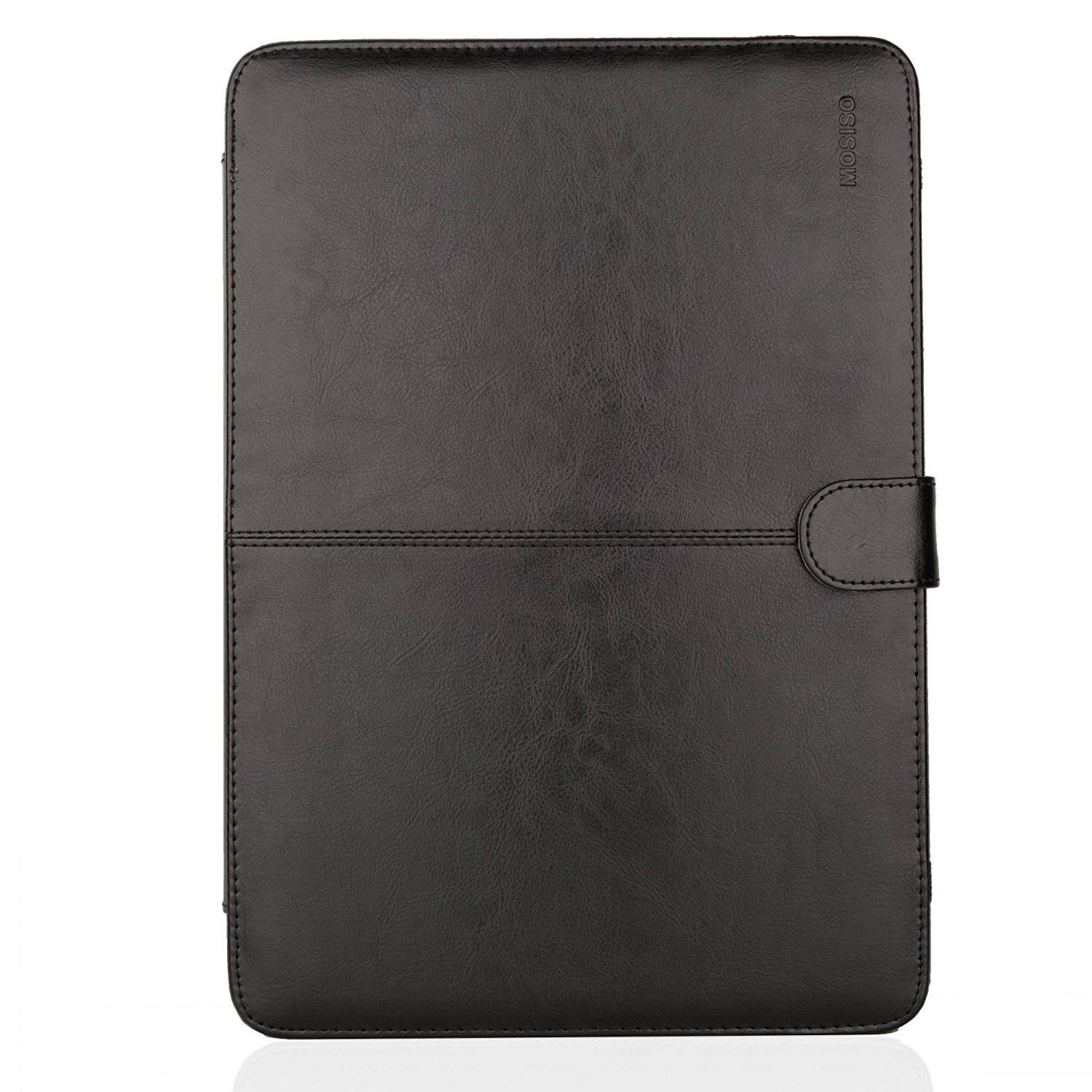 Mosiso Retina 15-Inch Premium Quality PU Leather Book Cover Clip On Sleeve Case Cover for MacBook Pro 15.4" with Retina Display A1398 (No CD-Rom Drive) with One Year Warranty