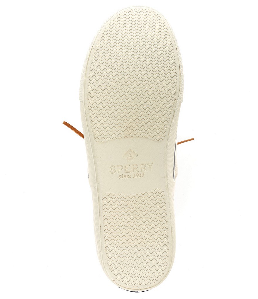 Sperry Men's Striper II CVO Distressed Linen Lace-Up Sneakers