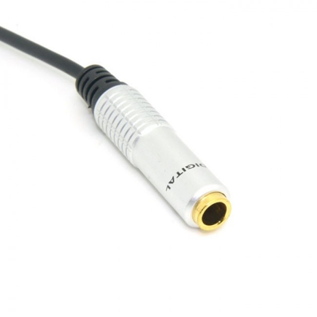 Cablecc Audio Aux 6.35mm 1/4" Female to 3.5mm 1/8" Male Stereo Headphone Plug Adapter Converter Cable 20cm