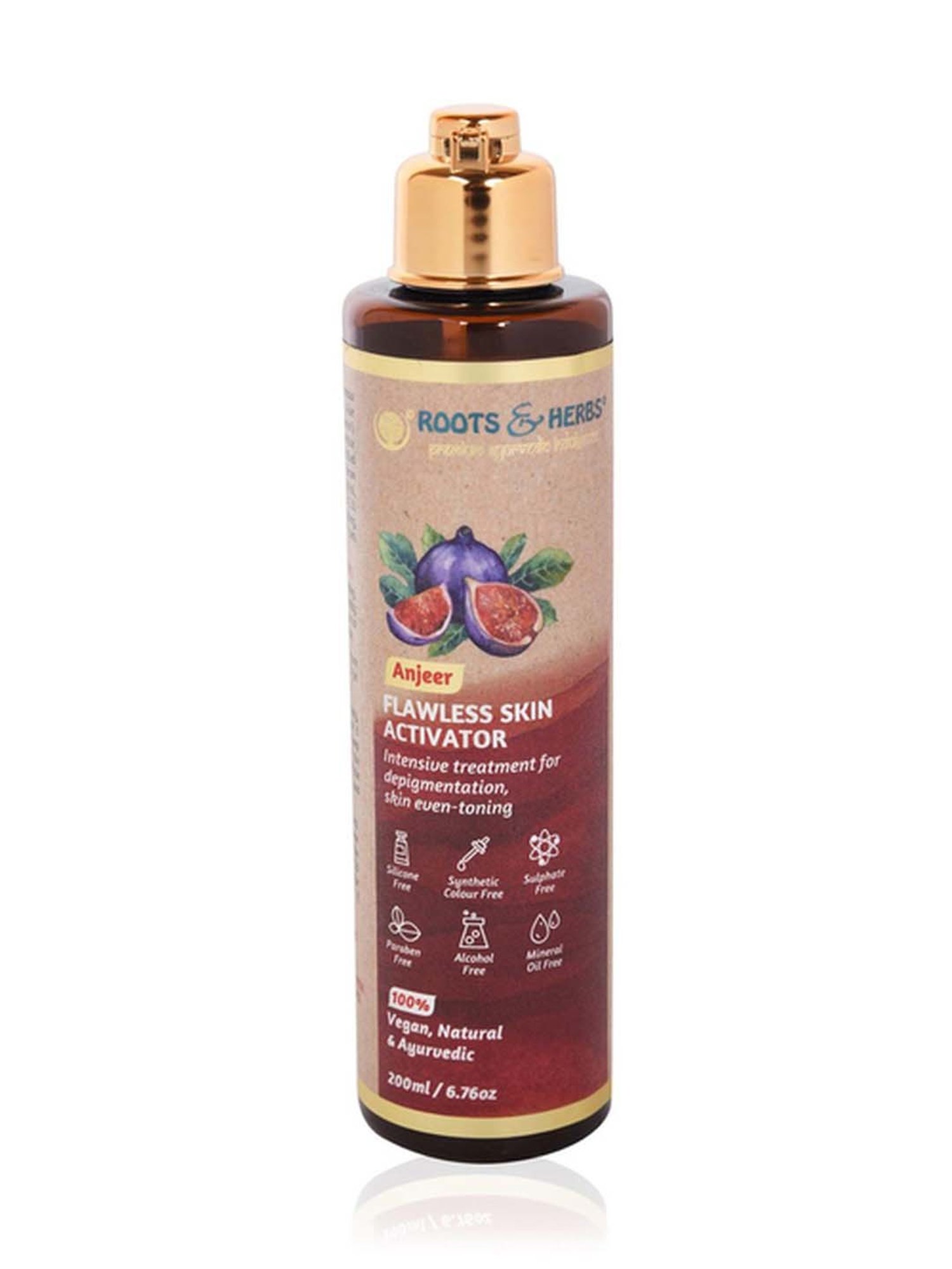 ROOTS AND HERBS Anjeer Flawless Skin Ubtan and Activator