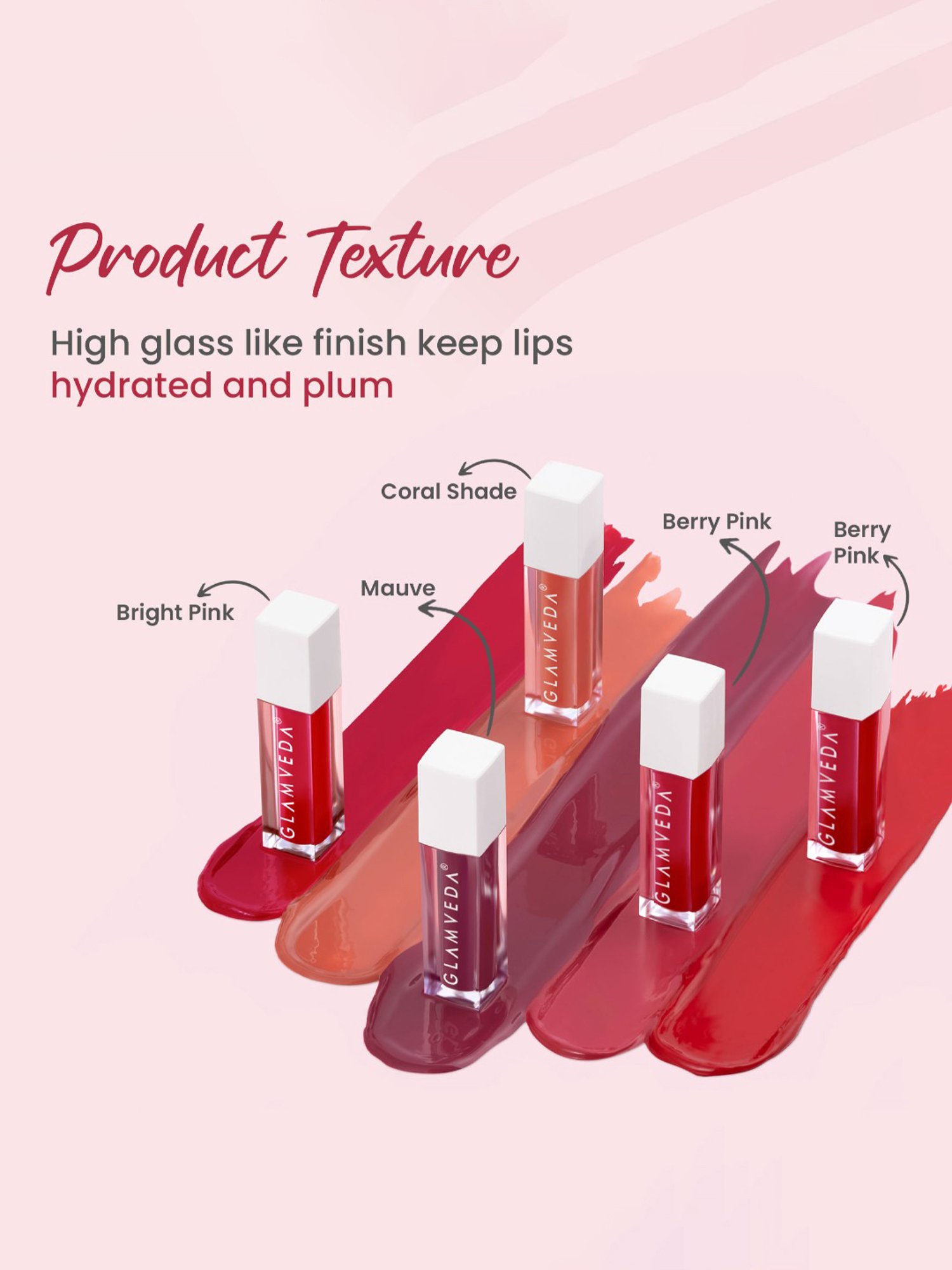 Glamveda Serum Infused Lip Gloss Mini Love-118 - 1.2 ml