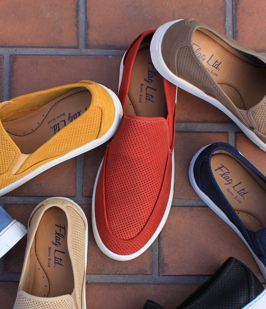 Flag LTD. Men's Belmont Perf Gore Slip-Ons