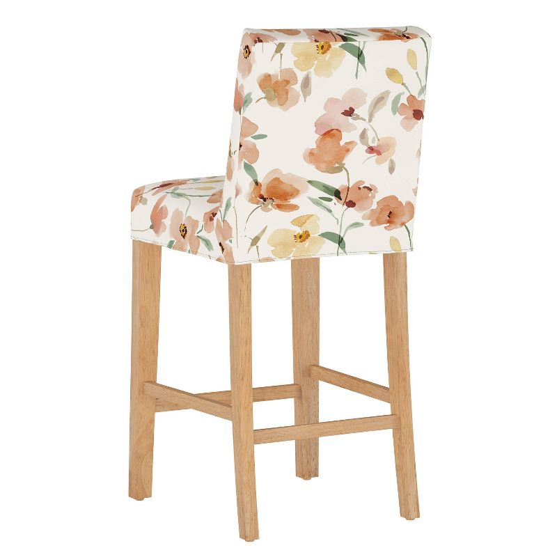 Slipcover Barstool Ginny Floral Harvest - Skyline Furniture