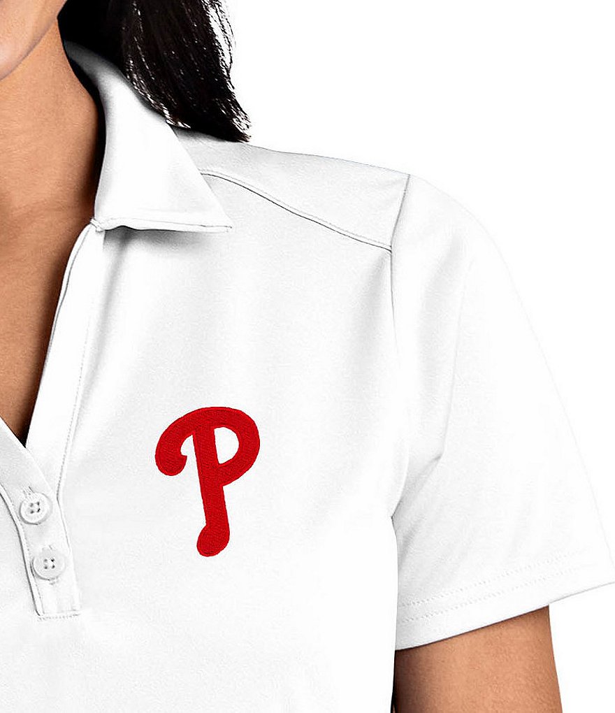 Antigua Women's MLB Tribute Short-Sleeve Polo Shirt