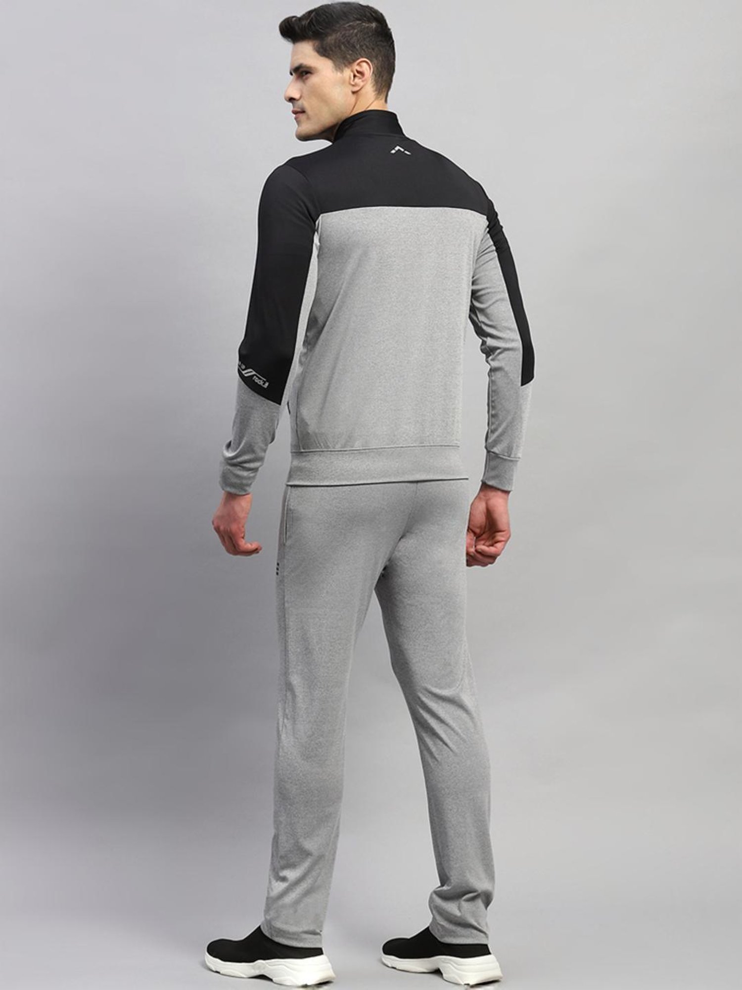 Rock.it Grey Melange Regular Fit Tracksuit