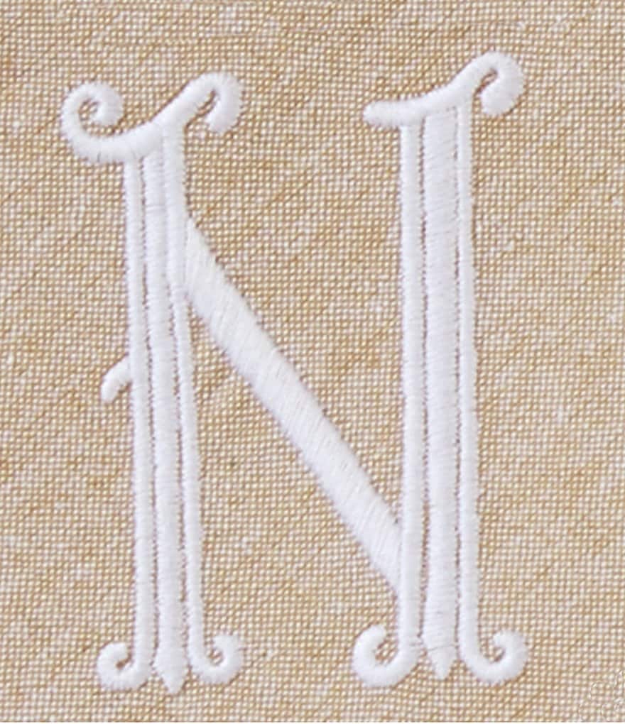 Mud Pie Initial Napkin Set