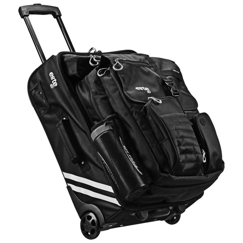 Roller Derby Convertible Rolling Bag - Black