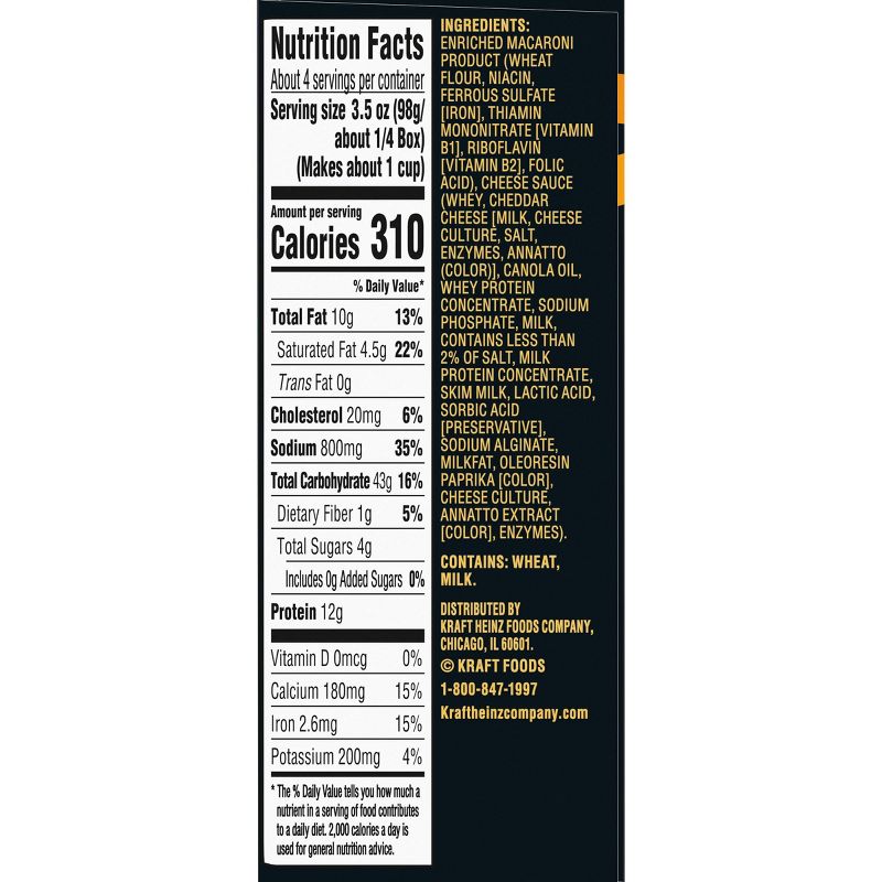 Cracker Barrel Sharp Cheddar Macaroni & Cheese Dinner 14oz