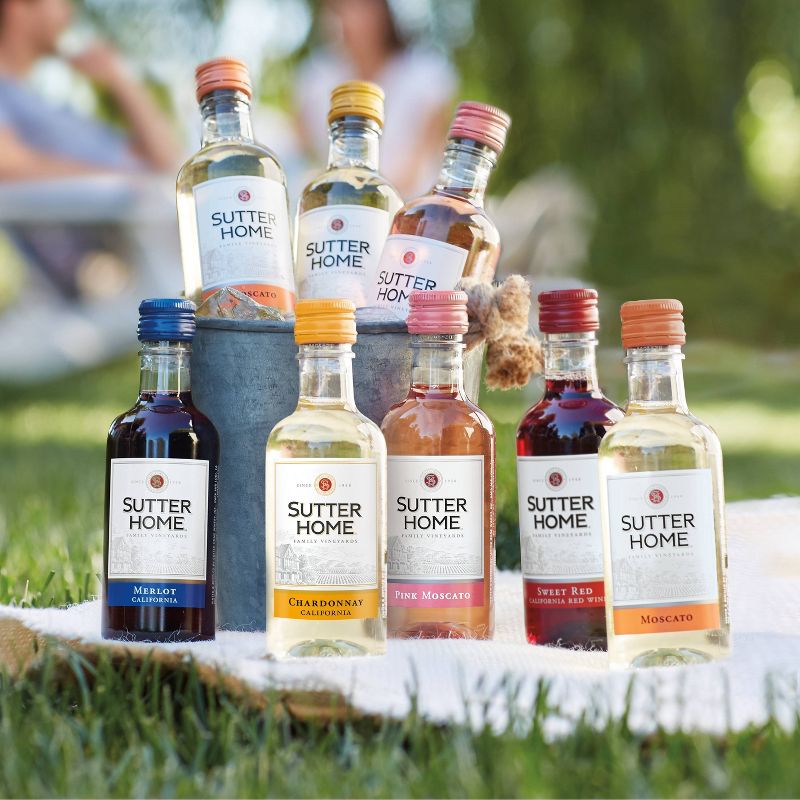 Sutter Home Moscato Wine - 4pk/187ml Bottles