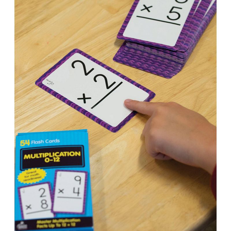 Multiplication 0 To 12 Flash Cards - by Carson Dellosa