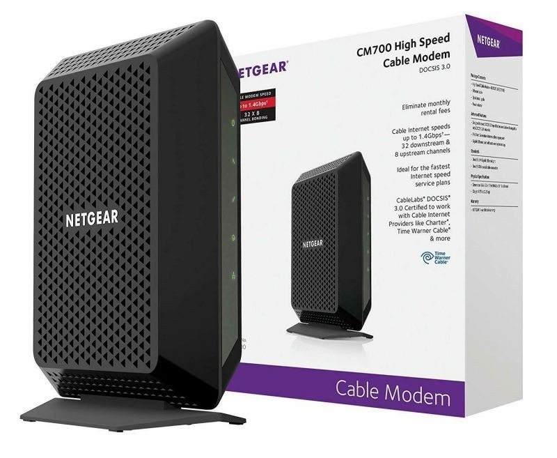 Netgear 32x8 Docsis CM700-100NAS | 3.0 Cable Modem