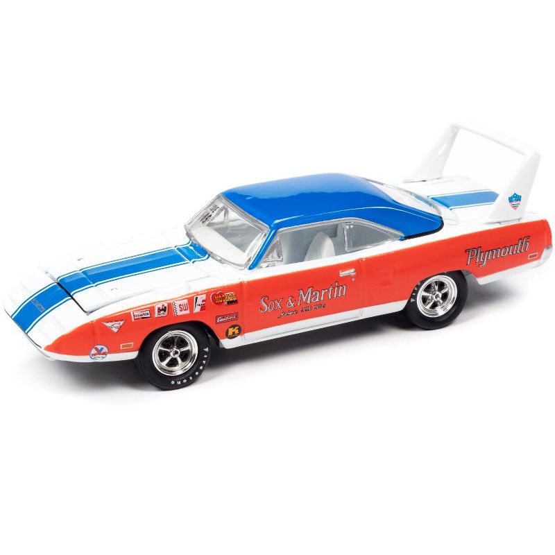1970 Dodge Challenger & 1970 Plymouth Superbird "Legends of the Quarter Mile" Set of 2 Cars 1/64 Diecast Models Johnny Lightning