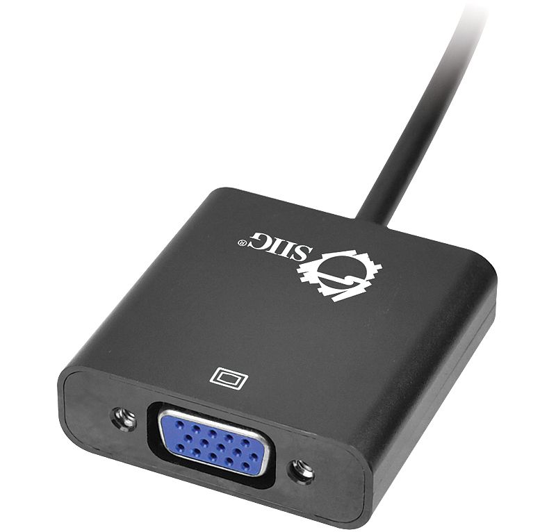 SIIG DisplayPort to VGA Adapter Converter (CB-DP0N11-S1)